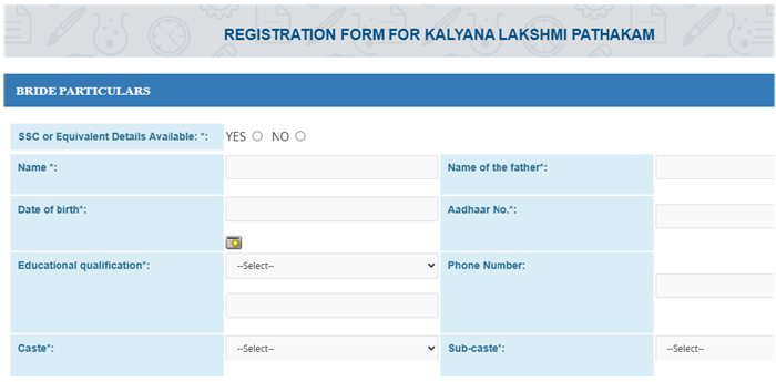 Kalyana Lakshmi Scheme