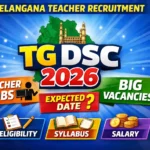 TG DSC 2026 Notification Telangana