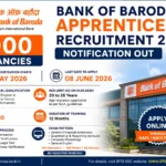 Bank of Baroda Apprentice Recruitment 2026