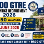 DRDO GTRE Apprentice Recruitment 2026