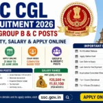 SSC CGL Recruitment 2026