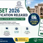 TG SET 2026 Notification