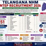 Telangana NTEP Recruitment 2026